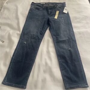 Kut from the Cloth Katy Jeans Sz 8 straight leg medium dark wash jeans new w tag